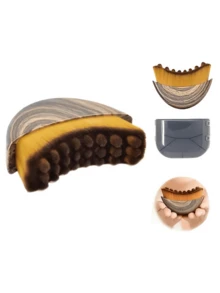 Facial Massage Lymph Brush, Upgraded Handle With Case Makeup Brush, Ergonomic Design To Fit Facial Contours, For Facial And Jawline Massage, Soft Bristles Won't Irritate Skin, Suitable For All Skin Types, Best Gift For Women - Multicolor - View 8