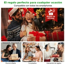 Amplificador de pantalla para teléfono de 12 pulgadas con cajón deslizante - Amplificador de video HD nítido con vista inmersiva de pantalla completa, lupa de pantalla para celular, soporte para lupa de pantalla para smartphone, amplificador de video para celular, lupa de pantalla para celular - Negro - Ver 2