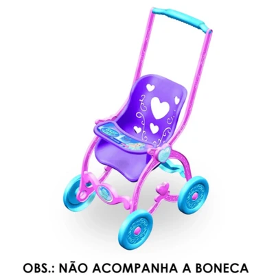 CARRINHO DE BONECA BABY ALIVE BEBÊ REBORN BRINQUEDO PREMIUM PARA CRIANÇA MENINA INFANTIL