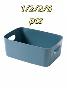 1/2/3件套多功能收纳盒套装 - 适用于存放化妆品、零食等 - 塑料收纳盒，可用于厨房、浴室、宿舍、家居装饰、房间装饰，适合赠送给女士、母亲、朋友、女朋友和男朋友。是生日、婚礼、周年纪念日、情人节、感恩节和新年惊喜礼物的完美之选。这款产品几乎完美。 - 彩色 - 查看 14