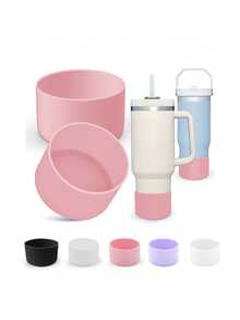 Silicone Cup Boot Sleeve For Cup, Non-Slip Cup Bottom Protective Sleeve For 40/32/20Oz  Water Bottle - Nhiều màu - Xem 2
