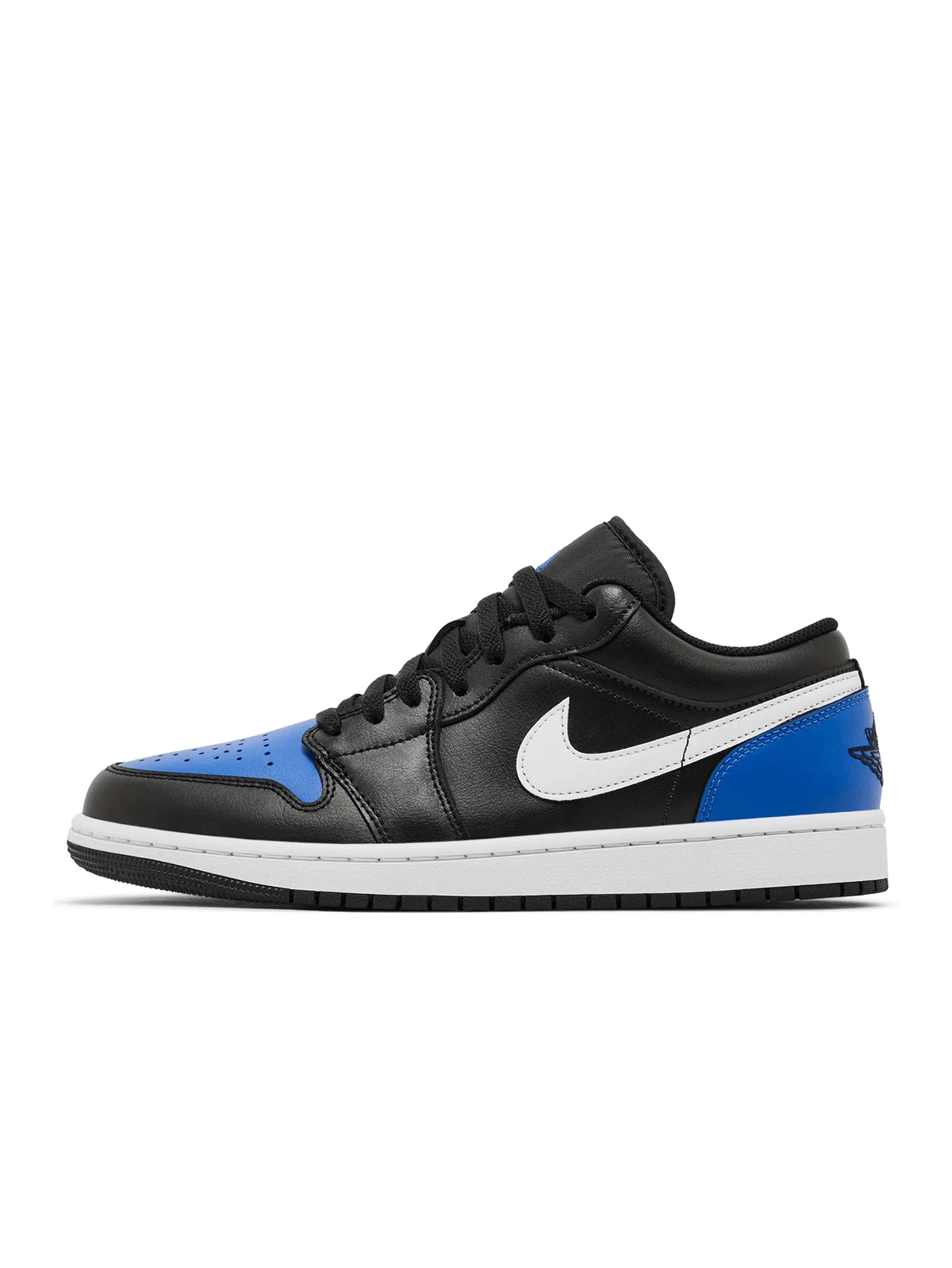 Giày thể thao Nike Air Jordan 1 Low nam màu đỏ Varsity Red Edition, buộc dây điều chỉnh được, đệm hỗ trợ, thoáng khí, phiên bản giới hạn dành cho phòng tập, thể thao, đi bộ và phong cách năng động hàng ngày. - Trò chơi hoàng gia đen trắng - Xem 1