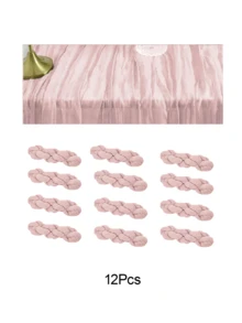 12/6/3Pcs Cheesecloth Table Runner Spring Decor 10ft Boho Gauze Cheese Cloth Runner For Easter Tea Wedding Party Baby Bridal Shower Birthday Table Decorations - Multicolor - View 19