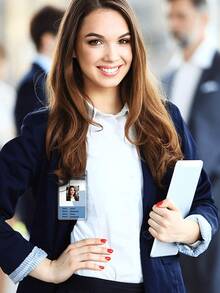 1pc/3pcs/5pcs/10pcs Waterproof Transparent Extra Thick Horizontal & Vertical Plastic Clear S PVC Sealable Waterproof Name Cards Protector Bus Bank Card Protector Card Badge Holders Lightweight Portable Card Card White-Collar Workers Holiday For Anniversary For Birthday Gift Accessories Gift Card Cover Card Holder Wallet Business Card Holder Credit Card Holder Teacher Lanyard With Id Holder Card Holder Women For Women For Men Card Wallet - 無色 - 查看 2