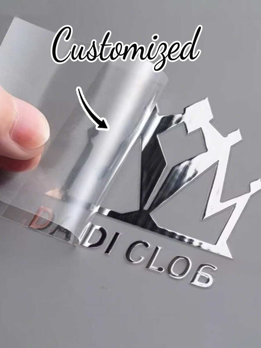 定制彩色立体转印贴纸、UV印刷、个性化立体转印贴纸、凸起自粘镂空Logo标签、定制立体转印贴纸、亮金银立体转印贴纸、公司Logo及婚礼贴纸