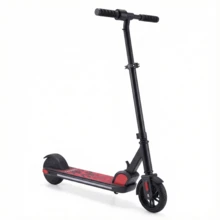 COBIZI Electric Scooter For Kids 6-14 Years 150W Motor 16 Km/H E-Scooter Adjustable Speed And Height Colourful Lights LED Display Foldable Electric Scooter For Kids Teens ﻿ - 黑色 1 - 查看 1