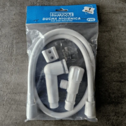 Kit Ducha Higiênica Completo com Registro e Suporte - Durável e Econômico