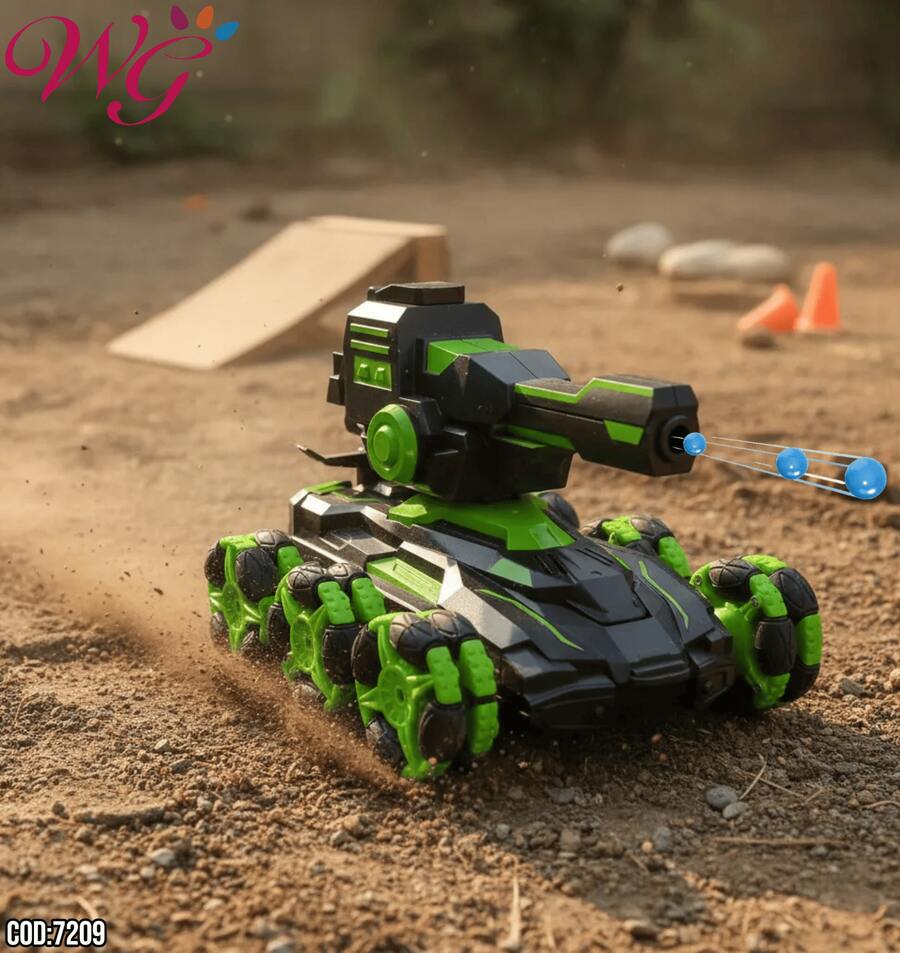 Auto "Tanque" control remoto - Verde - Ver 1