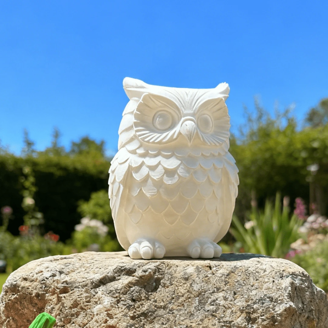 1 pièce Pot de fleurs en forme de hibou - Pot en plastique avec un design mignon de hibou, pour plantes d'intérieur/extérieur de petite à moyenne taille, léger et durable, idéal pour la décoration de la maison, du jardin et du balcon, cadeau pour les amateurs de hiboux