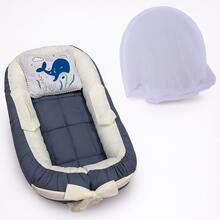 Baby Crib Reducer Nest With Mosquito Net Arch, Various Colors - TOPAZ - View 3