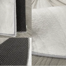 Geometric Pattern Doormat - Machine Washable, Rectangular Polyester Material, Suitable For Indoor/Outdoor Use, Perfect For Living Room, Bedroom, Kitchen, Office, Camping Decor, Entryway | Modern Flannel Doormat | Machine Washable, Water Washable - Multicolor - View 5