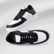 Women's/Men's Casual Premium Comfortable Everyday Lightweight Sneakers With Soft Sole -  | Take Advantage - Đen Trắng - Xem 1
