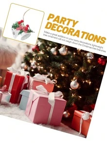 Christmas Jingle Bell | Multi-Size Alloy Material, Crisp Bell Sound + DIY Freedom, Light Up Christmas Tree And Home Ceremony, Ins-Style Gold & Silver Christmas Bells, Christmas Tree/Door Hanging Christmas Decor, Hanging Design (With Hanging Rope), Iron Metal Bells, Christmas Tree Decor, Christmas Wreath Matching Door Window Hanging Ornaments - Holiday Party Decoration, Home Decor, Mall Storefront Display, Gift Matching, Christmas Theme Bells, Holiday Limited Edition Christmas Bells, Christmas Bell Decor, Holiday Bells Hanging Ornaments - Multicolor - View 9