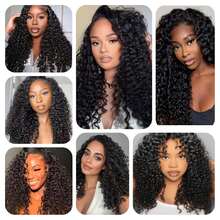 YOUNSOLO Human Crochet Hair Burmese Curly 18 Inch 120g Human Feather-Line Invisible Pre Separated Knotless Crochet Hair For Women 3c4a Braiding Twist Hair Extensions Afro Kinky Curly 100 Strands,Boho Braids,Valentines Gifts Peluca De Cabello Humano,Human Hair,Wigs Human Hair,Wig,Christmas,Stocking Stuffers,Christmas Gifts,Hair, Maquillaje,Christmas Decrotions Gifts For Women,Gifts,Hair Stuff,Hair Accerssories,Suitable For Parties, Daily Use, Schools, Birthday Banquets And Other Occasions.Body Wave Yaki Straight Ocean Wavehuman Hair Wig Kpop Demon Hunters 9am Hair Store Human Hair Bob Wig Human Hair Human Hair Weft Real Hair Extensions Clip In Hair Weft Keratin Bond Hair Weft Seamless Hair Weft Christmas Hair Holiday Hair Extensions Festive Hair Pieces Christmas Glitter Hair Xmas Hair Accessories Crimson Red Human Hair Volumizing Hair Weft Christmas Human Hair Weft - Crimson Red Bouncy WaveLuxe Gifts For Moments That Matter. #PremiumGifts Your 2026 Beauty Glow-Up Awaits. - Natural Black - 查看 10