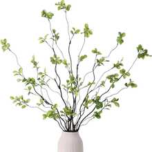 1/2/3 件装 96 厘米仿真植物，带枝，仿桉树叶，适用于墙面、客厅、卧室、婚礼、派对装饰、桌面摆设。家居、书桌、厨房、婚礼、餐桌、中心装饰、办公室、花园、户外、房屋、庭院装饰，四季皆宜。 - 綠色 - 查看 2