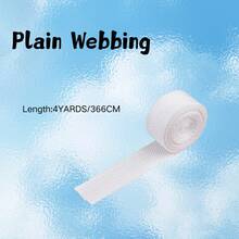 1pc Ribbon Strap Canvas Webbing, Knapsack Strapping Bags Crafts For Belt Bag Accessories - Multicolor - View 13