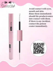 280pcs D-Curl Eyelash Extension Kit, DIY Eyelash Extension Set Includes Individual Lashes, Adhesive, Sealant, Remover And Tools For Home Use - Black - View 4