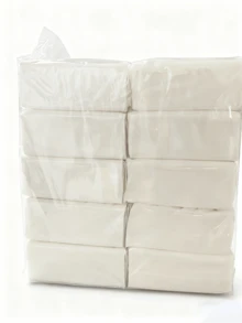 10 Packs Facial Tissue Paper, Economical Pack, Suitable For Hotels, Restaurants, Households - Multicolor - View 12