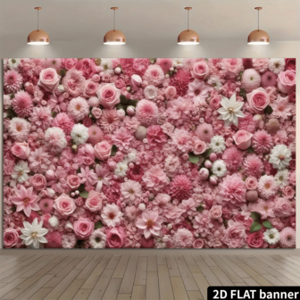 The Retro Pink Rose Wall Background Is A Romantic Floral Photography Background, Suitable For Valentine's Day, Mother's Day, Bridal Gift Parties, Weddings, Anniversaries, Party Decorations, And Photography Studios