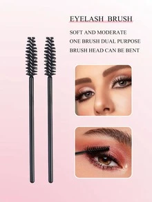 11件套睫毛夹套装，女士睫毛刷套装，包含1个带梳子的睫毛夹（含2个替换梳齿）、1个睫毛分离器、2个睫毛卷翘器、5个睫毛夹替换垫，打造浓密卷翘睫毛，适合居家使用、旅行便携、商业用途、分销，是送给女孩、家居装饰、梳妆台、卧室的理想之选，价格实惠，也是情人节礼物的好选择。 - 黑色 - 查看 6