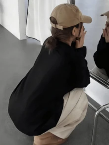 Women Sweatshirts - Black - View 2