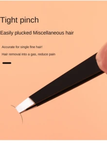 4pcs/Set Stainless Steel Eyebrow Tweezers, High Quality Beauty Grooming Kit, Eyebrow Clip, Facial Hair Remover For Men And Women