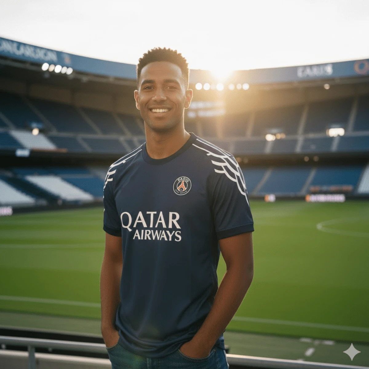 Playera Jersey PSG Paris Saint-Germain - Azul - Ver 1