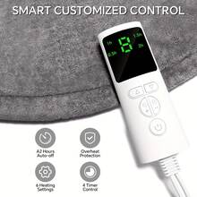 Ergonomic Heated Shawl For Office, Winter Shoulder & Neck Warmth Device, Thoughtful Holiday Gift For Parents - Warm Body Tool - Xem 4