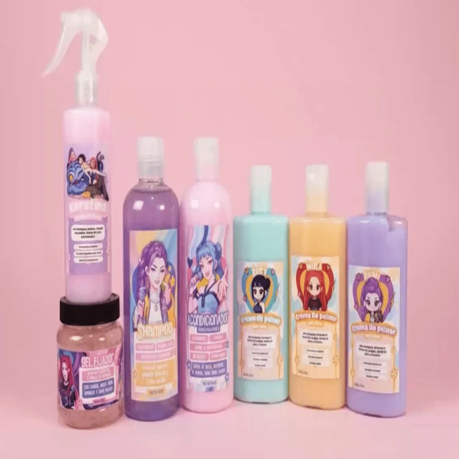 KIT PARA EL CUIDADO DEL CABELLO KPOP - SHAMPOO - Ver 1