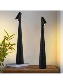 1pc Wireless Charging Desk Lamp, Dimmable Bar Light, Brightness Adjustable, Touch Control Portable LED Desk Lamp, Battery Powered LED Lamp, Suitable For Living Room, Home, Dining Room, Outdoor - Multicolor - View 8