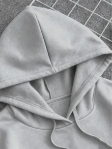 Women's Custom Hoodies - Personalize Your Hoodies By Adding Your Own Text/Pictures (Family Photos/Party/Friends/Selfies), Perfect For Couple Photos, Anniversary Gifts, Autumn/Winter Women's Sportswear, Stylish, Easy To Wear, Minimalist Chic, Casual, Comfortable, And Unique. An Ideal Gift For Family And Friends, Perfect For Mother's Day And Holiday Gifts. - Màu Xám nhạt - Xem 4