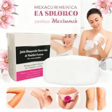 Skin Whitening Skin Whitening Soap for Underarms Knees Knees and sensitive Areas with Collagen Moisturising Soap Lightening Soap Whitening Collagen Stain Remover White 1 Piece Whitening Cream Underarms Body Lightening Knees Knees Elbows Body Parts - Blanco - Ver 4
