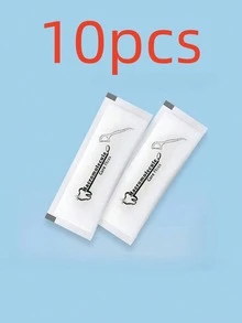 50pcs Individually Packaged Dental Floss Picks, Individually Packaged Dental Floss Sticks, Paper Packaged Dental Floss - White - View 6