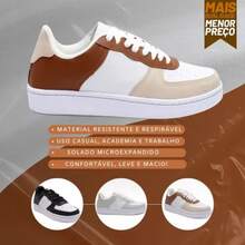 Women's/Men's Casual Premium Comfortable Everyday Lightweight Sneakers With Soft Sole -  | Take Advantage - Đen Trắng - Xem 4