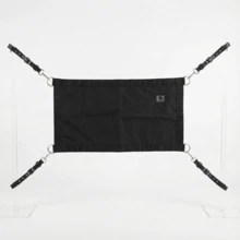 Adjustable Strap Sturdy Spring Hook Horse Stall Guard (Black) - Multicolor - View 2