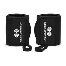 GOGI SPORTS Knee Pads + Wristbands Bandages Kit For Sports Training Support Protection - Black - View 9