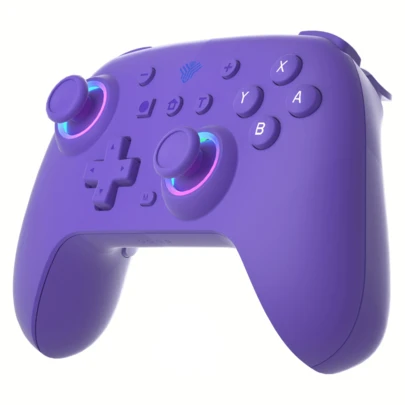 Promotion! Essential For Gamers, A Great Christmas Gift.. Comes With Dual Vibration/LED Button Lights/Gyroscope Axis/Motion Wake-Up/Adjustable Turbo Switch/Lite Controller Wireless Controller. With Hall Effect Trigger For Precise Control. Enjoy Your Gaming!