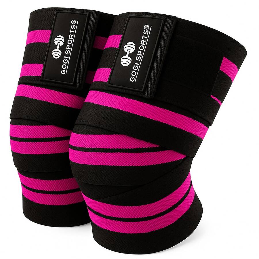 GOGI SPORTS Knee Pads - Hot Pink - View 1