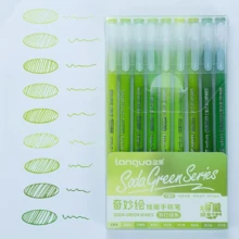 languo 9/27/207 Colorful Gel Pens, Smooth Writing, 0.6mm Tip, Suitable For Drawing, Notebooks, Greeting Cards, Christmas & New Year Gifts, Basic Learning Supplies, Office Stationery And Holiday Stationery - Multicolor - View 14