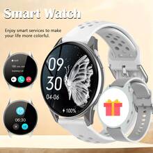 Smartwatch With Wireless Calling/Dialing, Multiple Sports Modes, Incoming Call Alert And Rejection, SMS Notification, Customizable Wallpaper, Compatible With IOS/Android - Multicolor - View 14