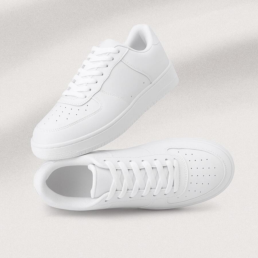 Women's/Men's Casual Premium Comfortable Everyday Lightweight Sneakers With Soft Sole -  | Take Advantage - 白色 - 查看 1