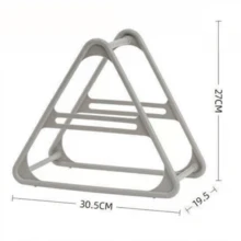 1 Stück platzsparender mehrstöckiger Kunststoff-Kleiderständer - Weißer Kleiderschrank-Organizer, geeignet für Schlafzimmer, Badezimmer und Eingangsbereich, Kleiderschrank-Aufbewahrung und -Organisation - Verschiedenfarbig - Übersicht 1