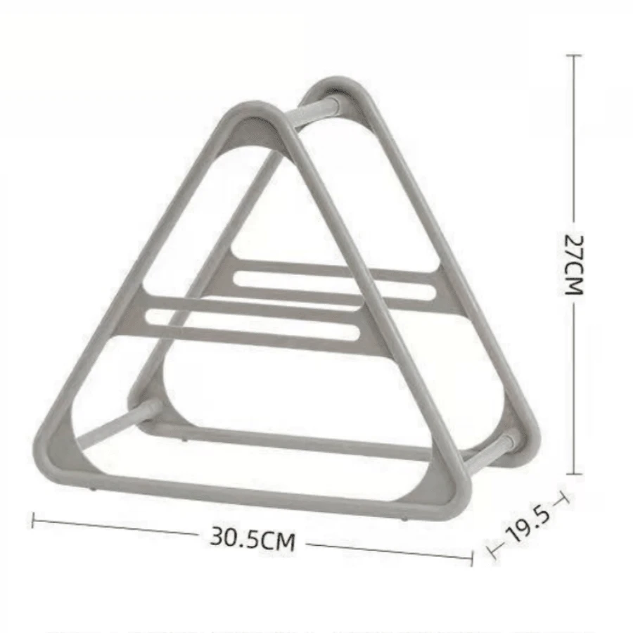 1 Stück platzsparender mehrstöckiger Kunststoff-Kleiderständer - Weißer Kleiderschrank-Organizer, geeignet für Schlafzimmer, Badezimmer und Eingangsbereich, Kleiderschrank-Aufbewahrung und -Organisation - Verschiedenfarbig - Übersicht 1