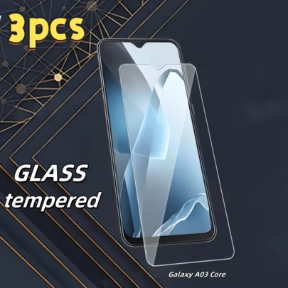 3pcs Screen Protector Film, Compatible With Samsung Galaxy A56, A36, A26, A06, A55, A35, A15, A05, A5, A34, A14, A04, A73, A53, A33, A13, A03, A72, A52, A32, A12, A02, A71, A51, A21, A71 Etc. Full Coverage, Screen Protection, Anti-Explosion, HD. Suitable As Gift For Friends, Family, Boyfriend/Girlfriend, Birthday Present.