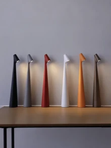 1pc Wireless Charging Desk Lamp, Dimmable Bar Light, Brightness Adjustable, Touch Control Portable LED Desk Lamp, Battery Powered LED Lamp, Suitable For Living Room, Home, Dining Room, Outdoor - Multicolor - View 11