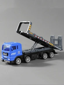 Reibungsgetriebenes Baufahrzeug-Spielzeug, verwandelbarer faltbarer Transportlastwagen, Lastwagen und Innenraum-Baustein-Spielzeug, Baufahrzeug-Spielzeug, Outdoor-Kinderspielzeug, Kompaktlader-Spielzeug, Jungen-Spielzeug-Lastwagen, Strandspielzeug, Jungen-Spielzeug, Spielzeugauto, Gartenwerkzeug, Monster-Truck, Geburtstagsgeschenk für Jungen - Anhänger - Übersicht 7