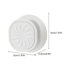 5pcs Trash Can/Garbage Bag Fixator(Non-Slip,Reusable,Easy To Install) Portable Household Trash Bag Disks Reusable Waste Liner Holders Garbage Bin Accessories For Kitchen Bedroom Outdoor,Storage Accessories,Ornament - Multicolor - View 7