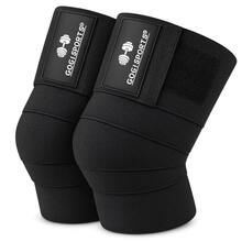 GOGI SPORTS Knee Pads + Wristbands Bandages Kit For Sports Training Support Protection - Black - View 7