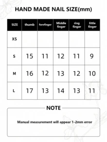 10 Stücke Y2K Mandel-Nagel-Set zum Aufkleben - handgefertigt, rosa Nägel, gelbe Nägel, Katzenauge Französisch Spitzen Nägel, handgezeichnetes weißes Blumen- und Blätter-Design, funkelnde Blätter Strass Dekoration - Verschiedenfarbig - Übersicht 7