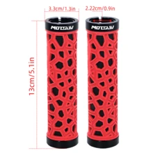 Mânere ghidon bicicletă MOTSUV, manșoane ghidon antiderapante pentru bicicletă de munte, protecție ghidon absorbantă de șocuri, accesorii pentru ciclism - Multicolor - Vizualizare 3